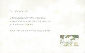 Blister fleurs + texte